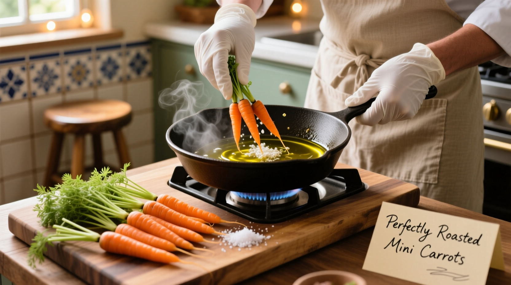 how to cook mini carrots