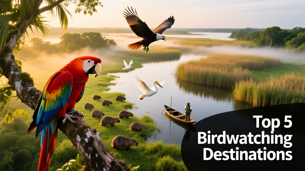 Best Places for Bird Watching in the World: Uncommon Havens for Avian Enthusiasts