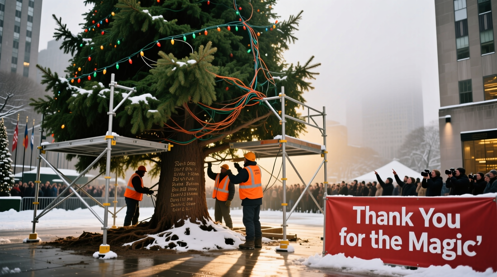 what happens to the rockefeller tree after christmas