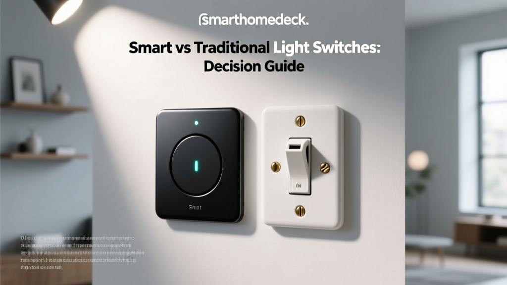 Smart vs Traditional Light Switches: Decision Guide