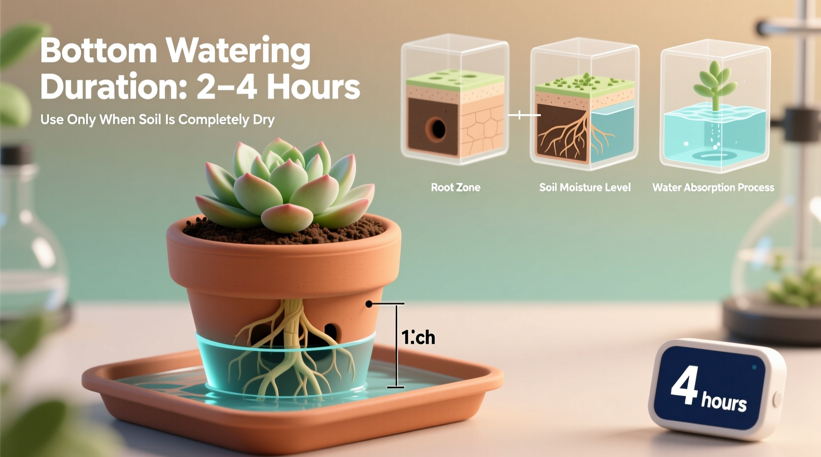 Bottom Water Succulents: 5-Minute Guide | TheHomeSprouts