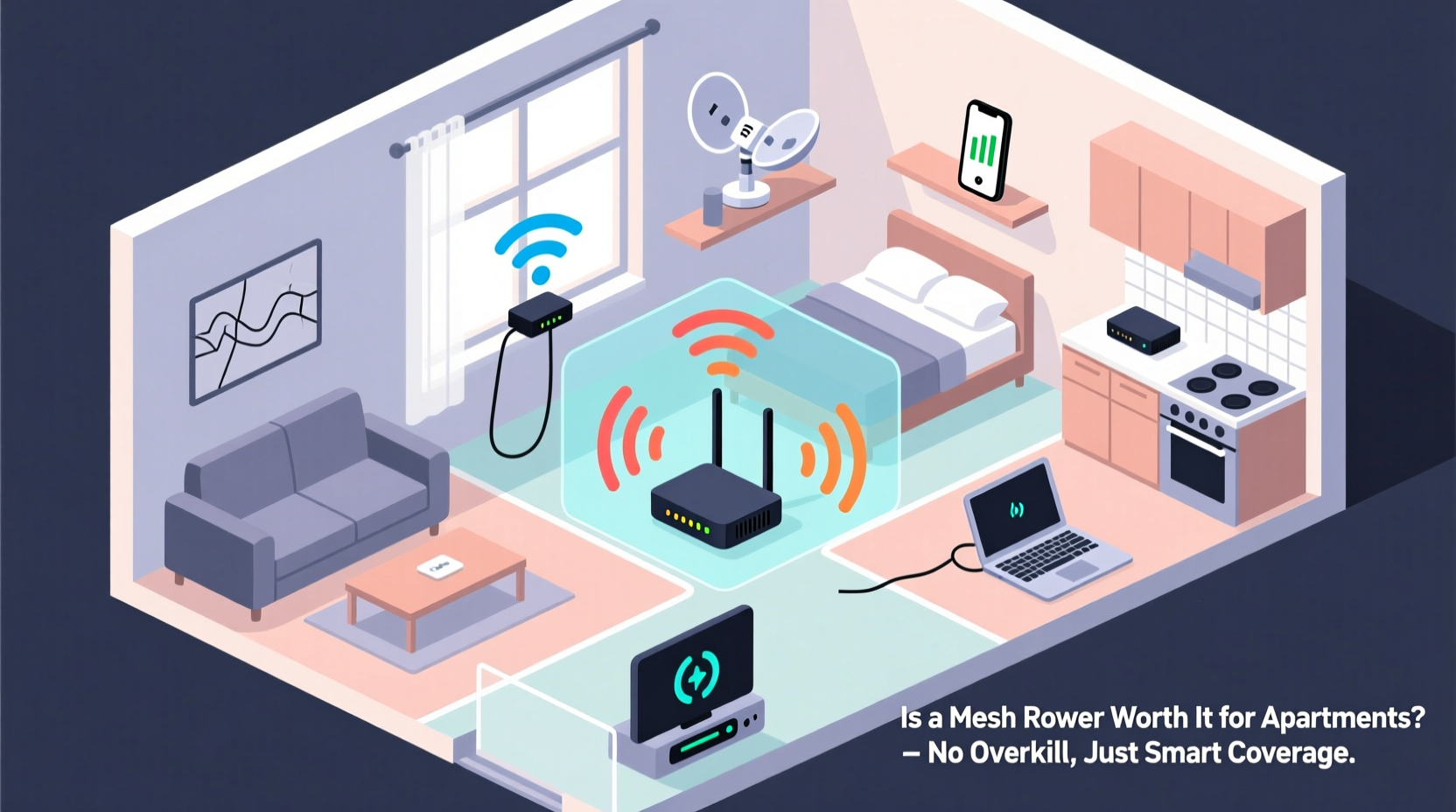 is a mesh router worth it for apartments or just overkill