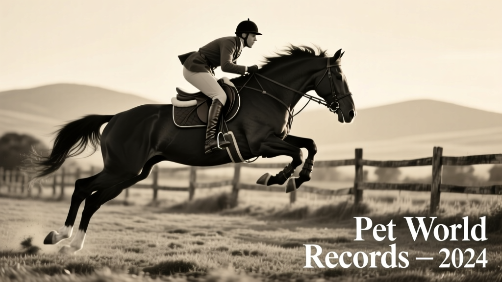 Historic black-and-white photo of Huaso mid-jump with rider