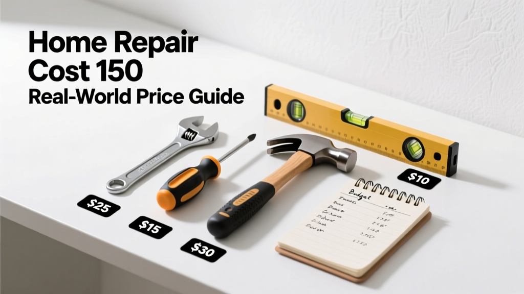 Home Repair Cost $150: Real-World Price Guide