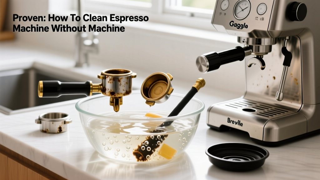 Proven: How To Clean Espresso Machine Without Machine