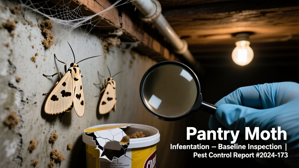 Pantry Moths in Basement: Identification & Control