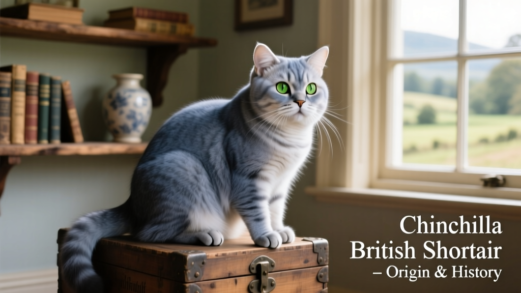 Chinchilla British Shorthair Cat: Facts, Origin & History