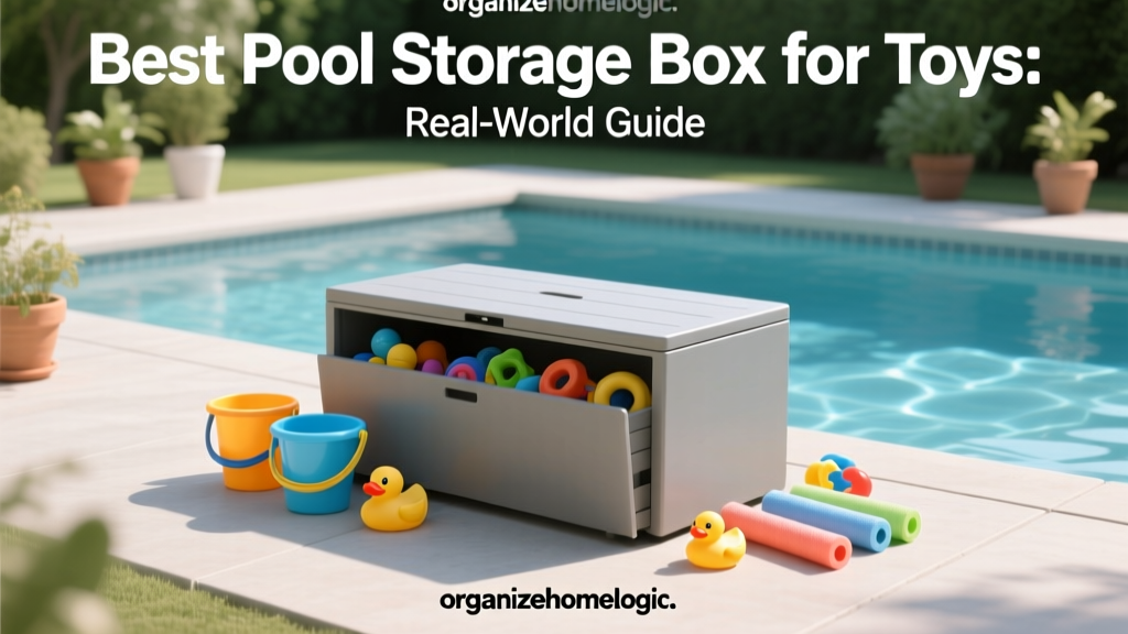 Best Pool Storage Box for Toys: Real-World Guide