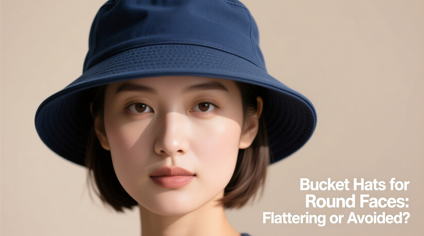 are bucket hats flattering for round faces or best avoided