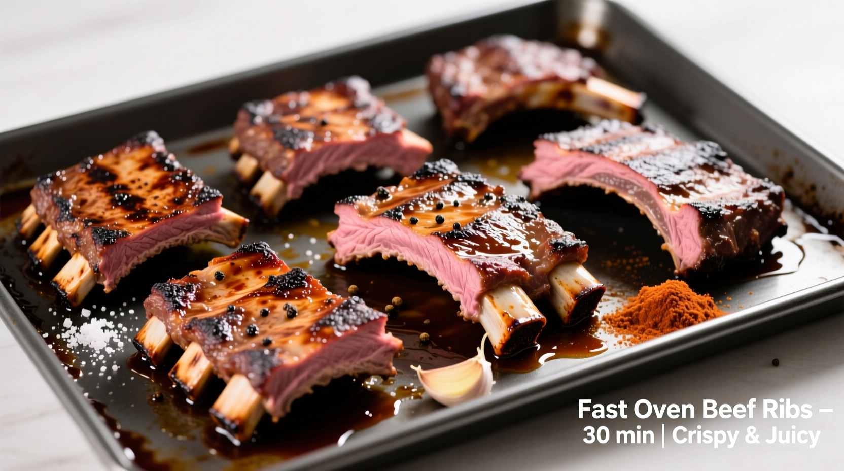 how to cook beef ribs in the oven fast