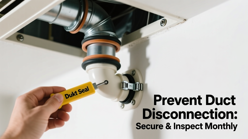 How to Prevent Duct Disconnection in HVAC Systems