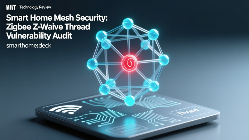 Smart Home Mesh Security: Zigbee Z-Wave Thread Vulnerability Audit