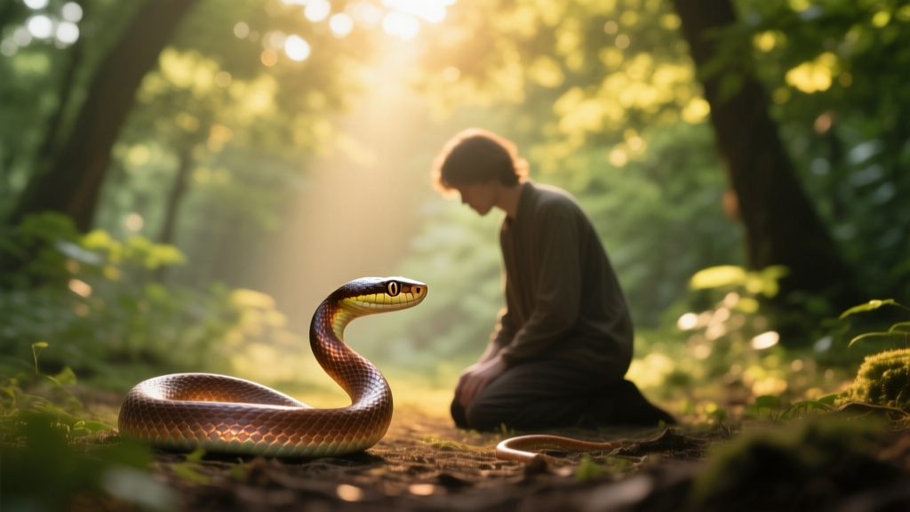 Snake Feeling Curiosity: Emotional Dream Meaning