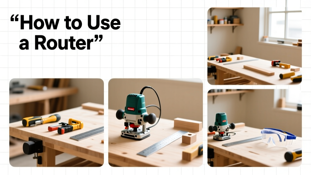 How to Use a Router: A Step-by-Step Woodworking Guide