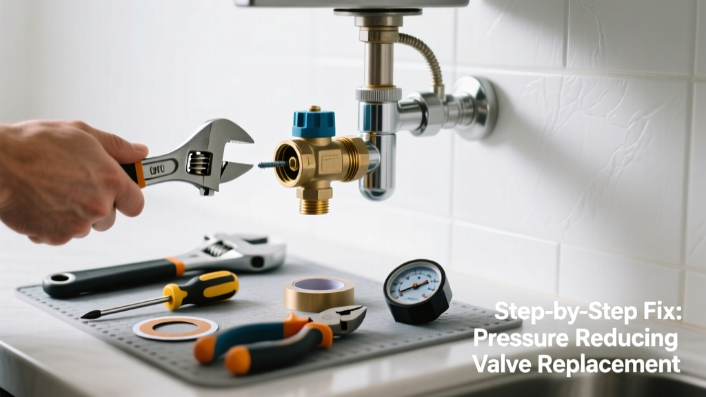 Fixing a Failed Pressure Reducing Valve in the Kitchen