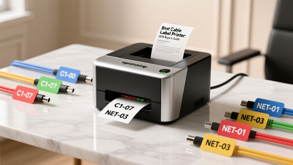 Best Cable Label Printer: 2024 Buyer’s Guide