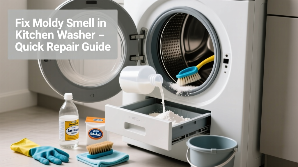 Fix Moldy Smell in Kitchen Washer: Quick Repair Guide