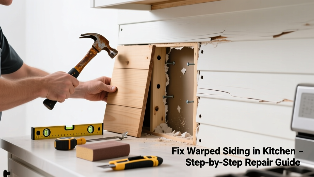 Fix Warped Siding in Kitchen: Causes & Repair Guide