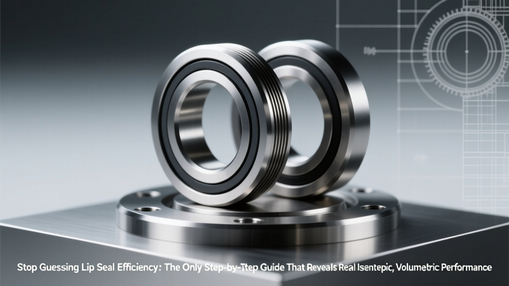 Lip Seal Efficiency Calculator: Isentropic, Volumetric &