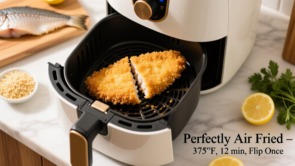 How to Air Fry Frozen Breaded Fish Fillets Perfectly