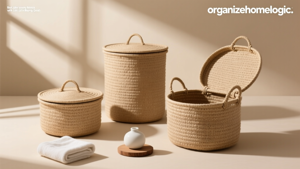 Best Jute Laundry Baskets with Lids (2024 Buying Guide)