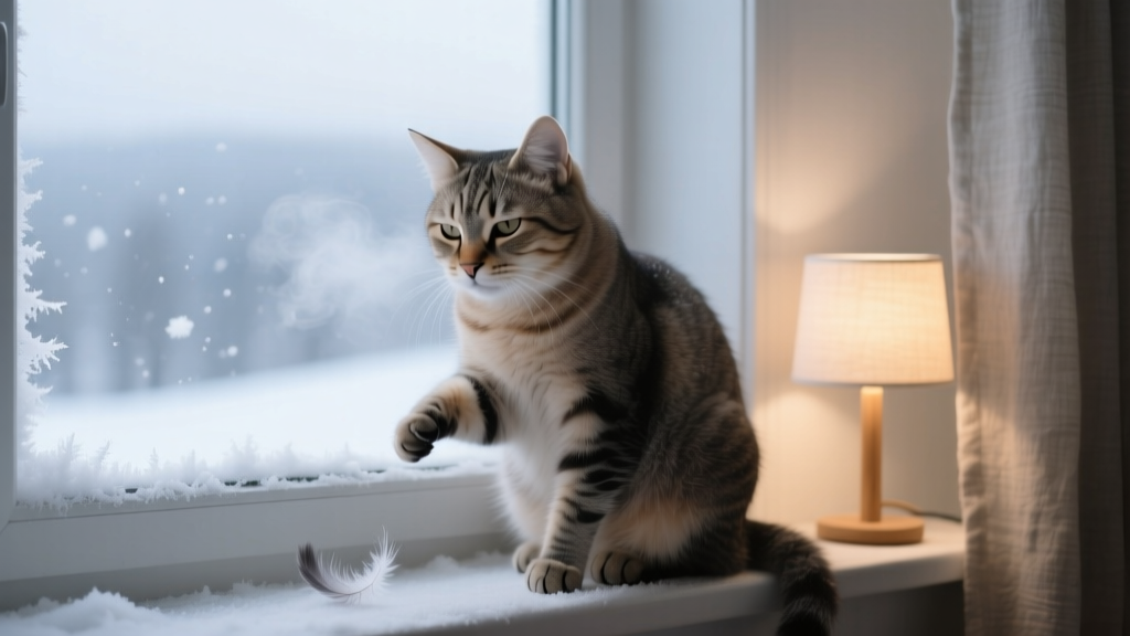 What Cat Behaviors Mean Winter Care