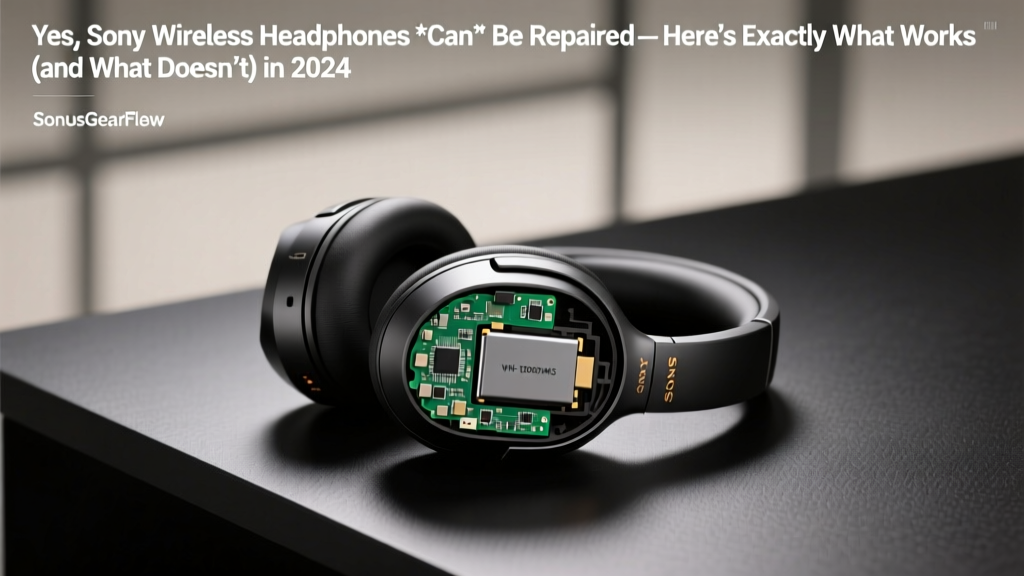 Can Sony Wireless Headphones Be Repaired? (2026)