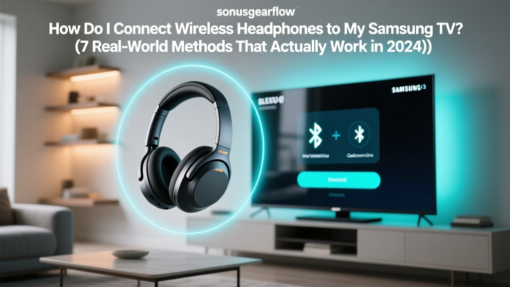 How Do I Connect Wireless Headphones To My Samsung Tv (2026)