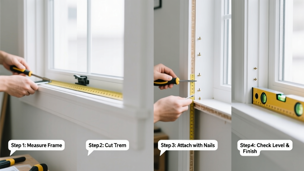 How to Install Window Trim: A Step-by-Step Guide