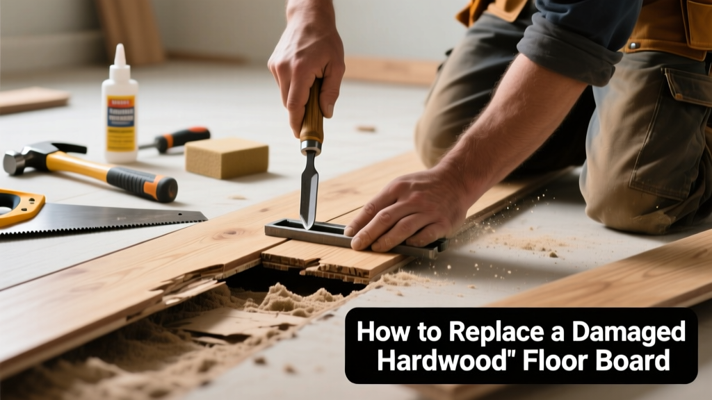 How to Replace a Dull, Damaged Hardwood Floor Board