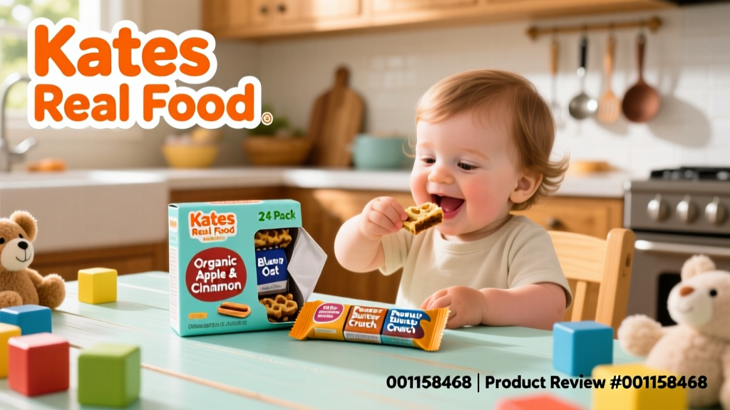 Kate's Real Food 24-Pack Mini Snack Bar Review: Nutrition, Safety, and Practicality for Toddlers and Preschoolers