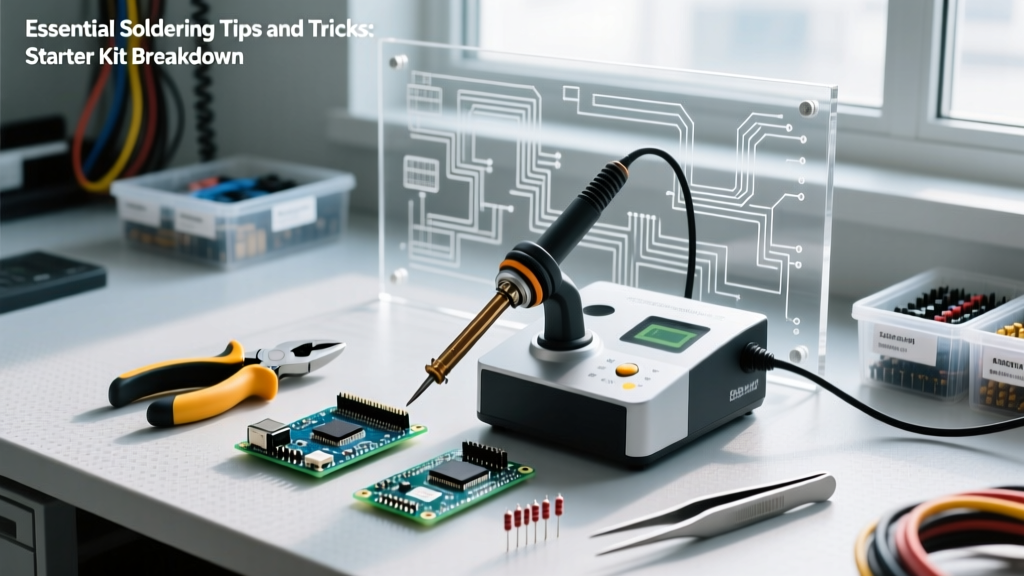 Essential Soldering Tips and Tricks: Starter Kit Breakdown