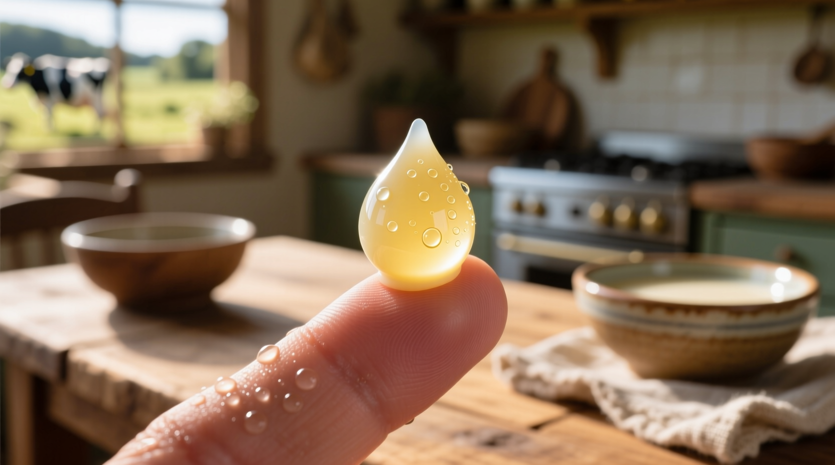 what does colostrum taste like