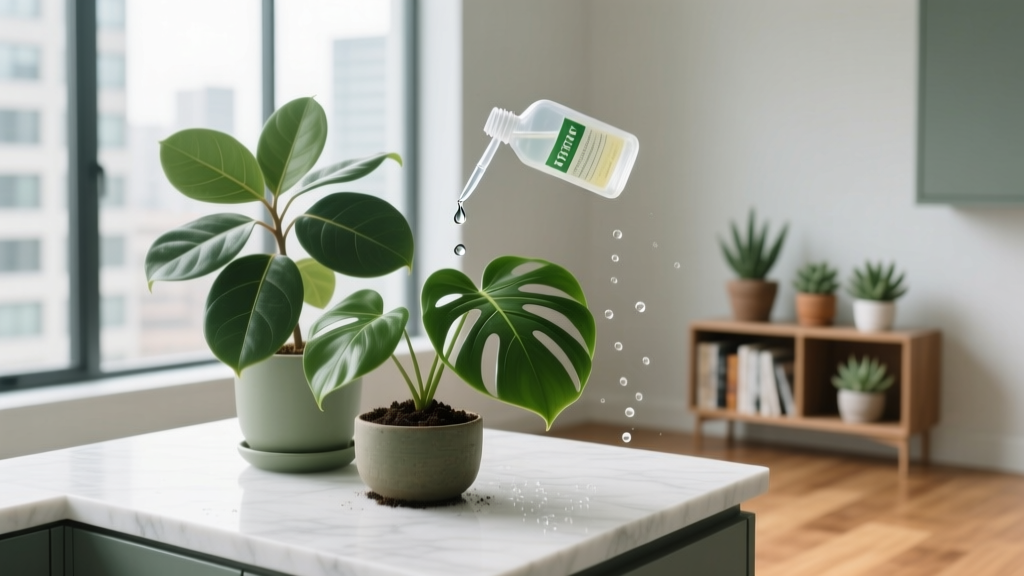 How to Apply Liquid Fertilizer to Indoor Plants