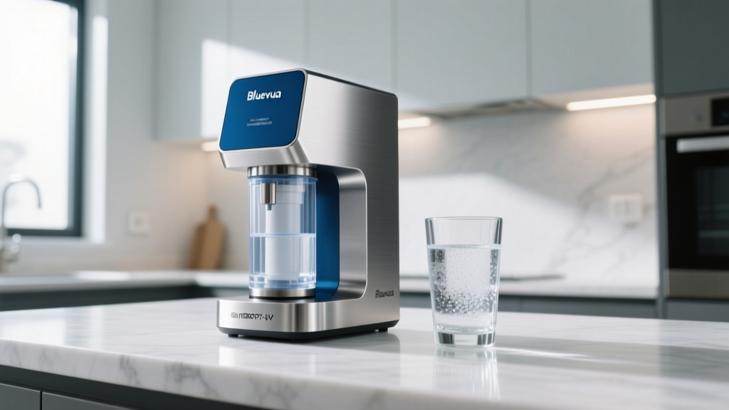 Bluevua RO100ROPOT-UV Reverse Osmosis System Countertop Water Filter