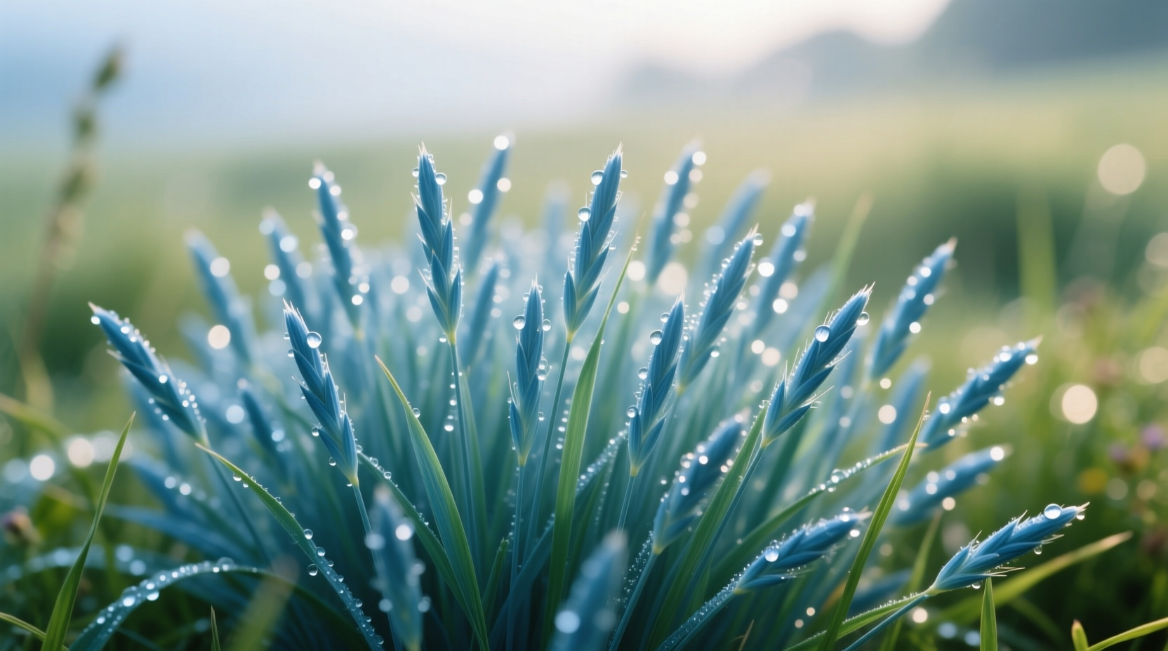 blue fescue size