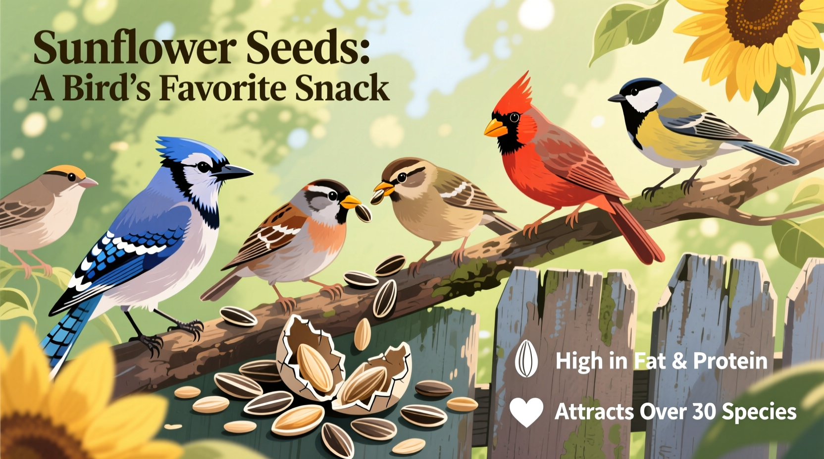 Yes, Birds Eat Sunflower Seeds: A Complete Guide