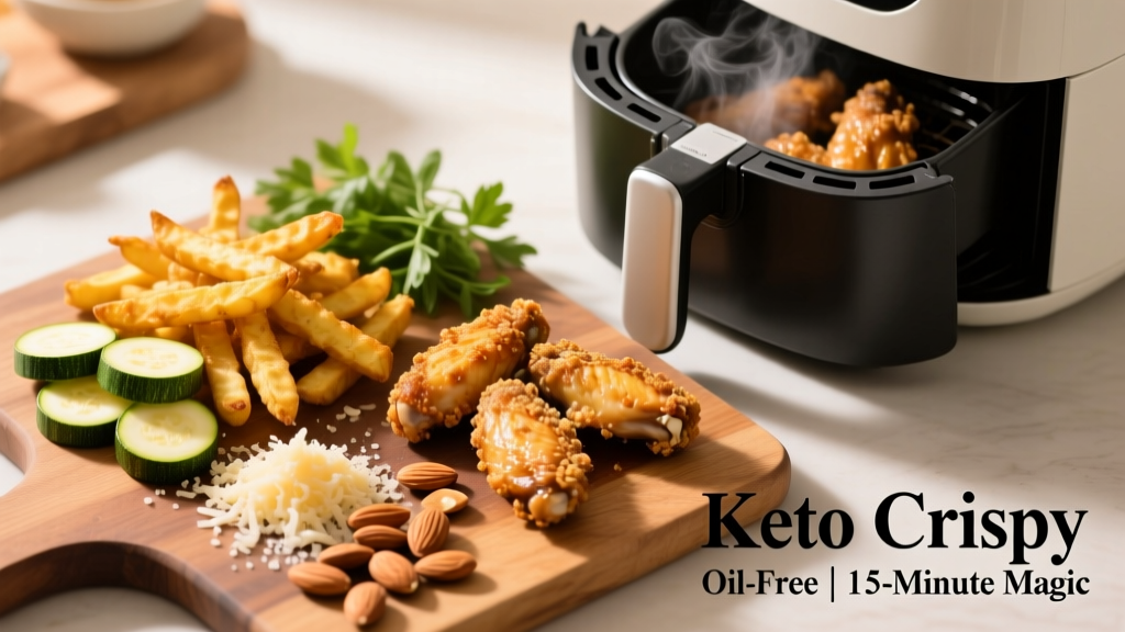 Crispy Air Fried Keto Recipes: Low-Carb & Oil-Light