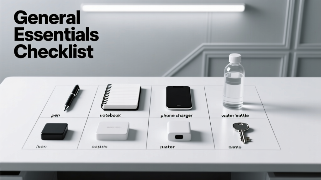 Checklist General Essentials: The Field-Tested, Real-World Inventory Every Professional Needs