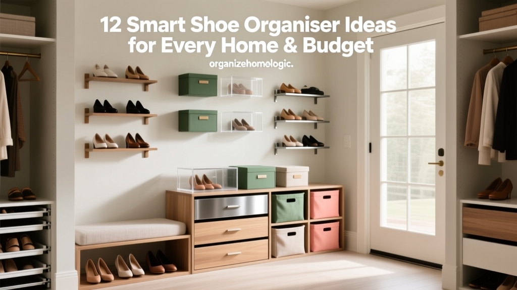 12 Smart Shoe Organiser Ideas for Every Home & Budget