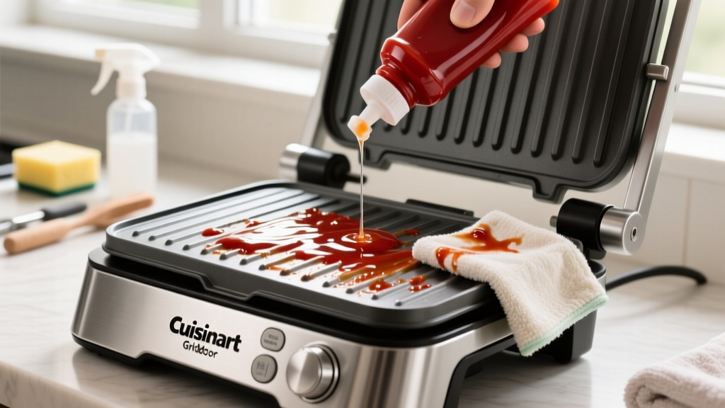Tested: How to Get Ketchup Out of Indoor Grill Fast