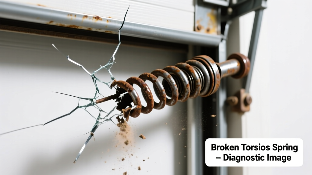Garage Door Spring Broken and Smells Bad: Quick Diagnosis