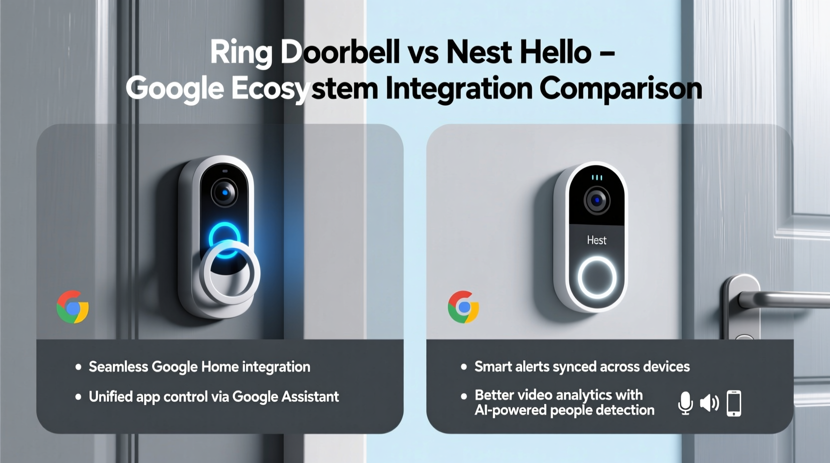 ring doorbell vs nest hello is the google ecosystem integration really better