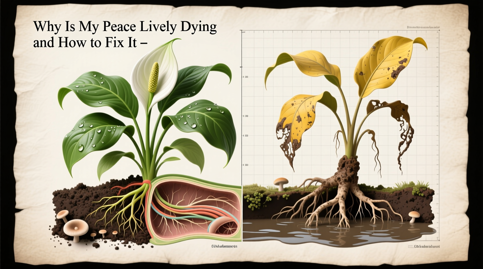 why is my peace lily dying and how to fix it