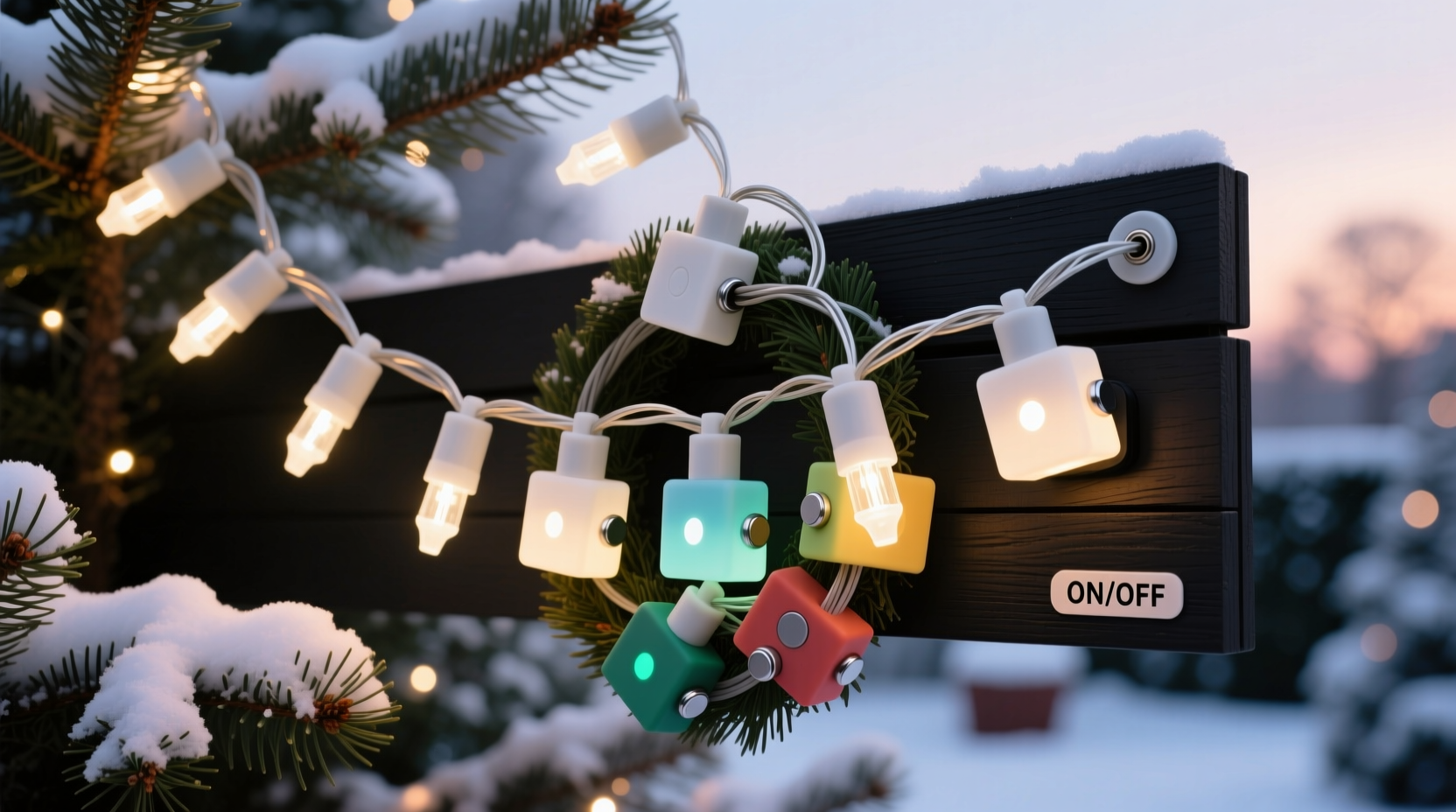 how to build a modular christmas light system for easy annual reuse