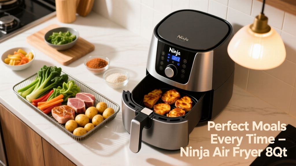 Master Your 8-Qt Ninja Air Fryer: Crispy Meals Made Easy