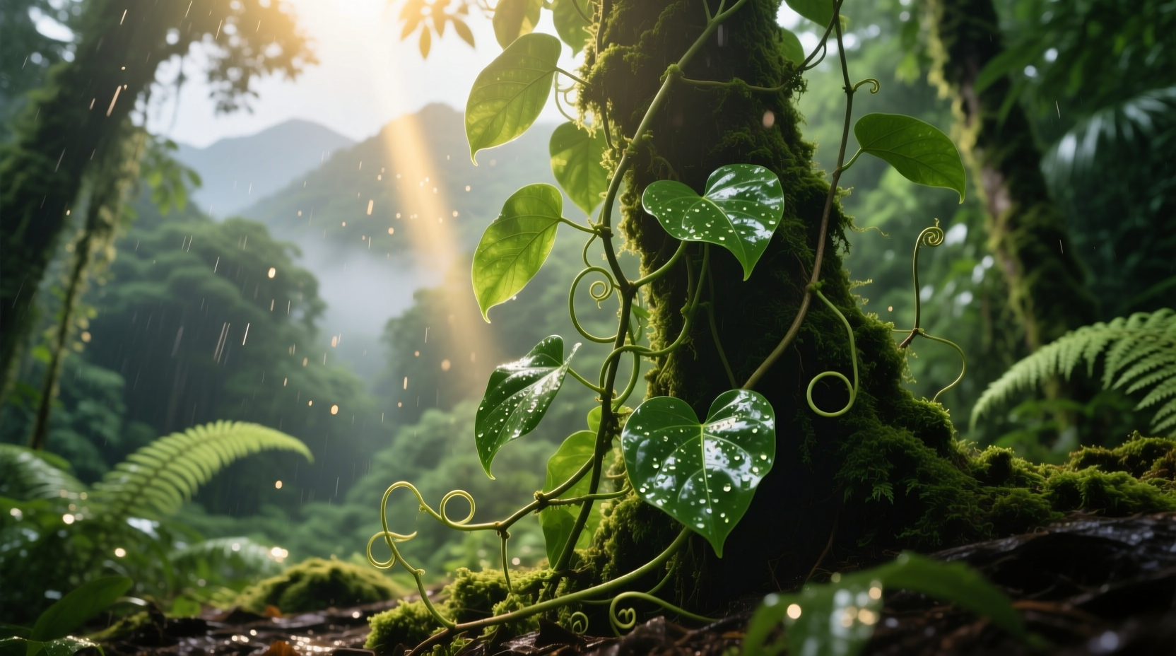 leafy vine plant