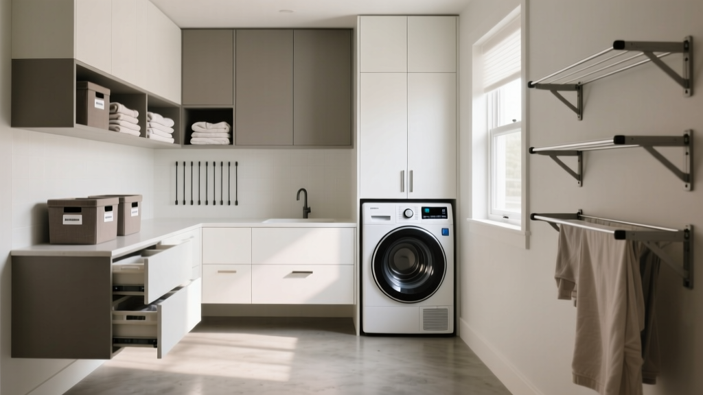 Best Small Laundry Room Storage Ideas (2024 Guide)