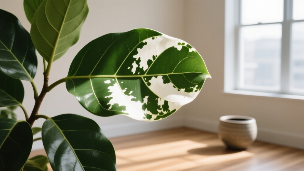 Why Indoor Plant Leaves Turn White in Bright Light
