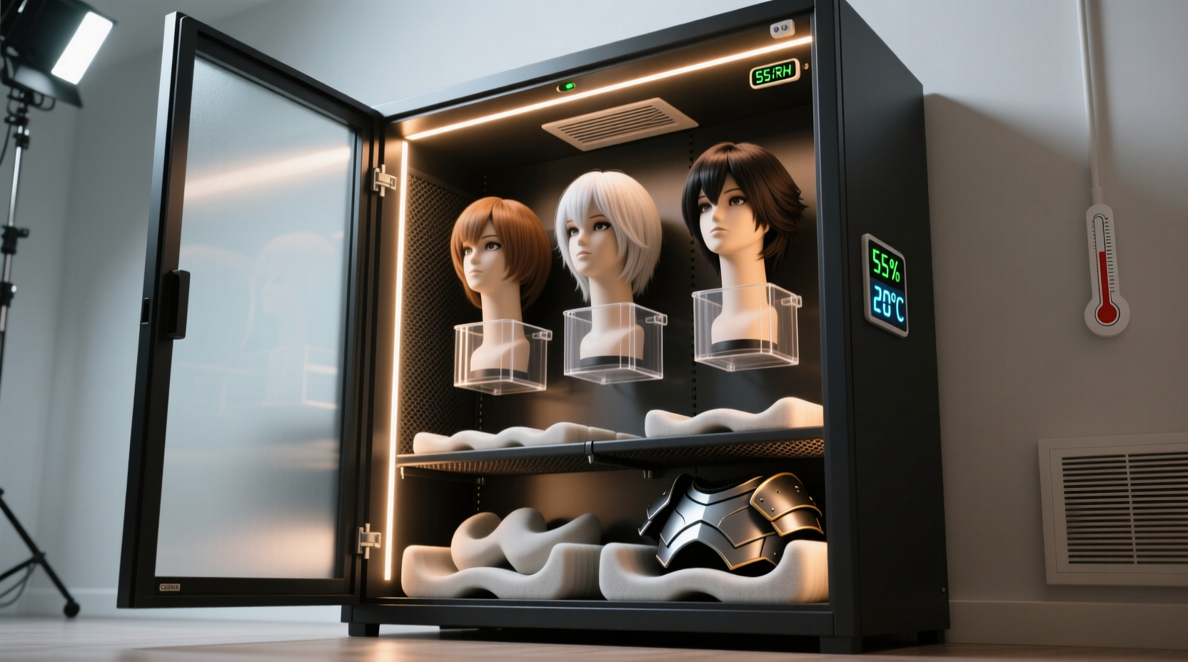 cosplay wig foam armor storage tips